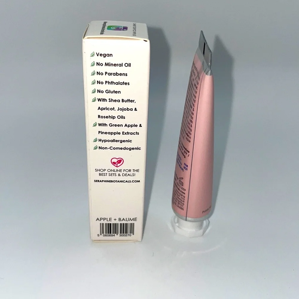 Saraphine Botanicals Apple + Baume Glow Lip Mask